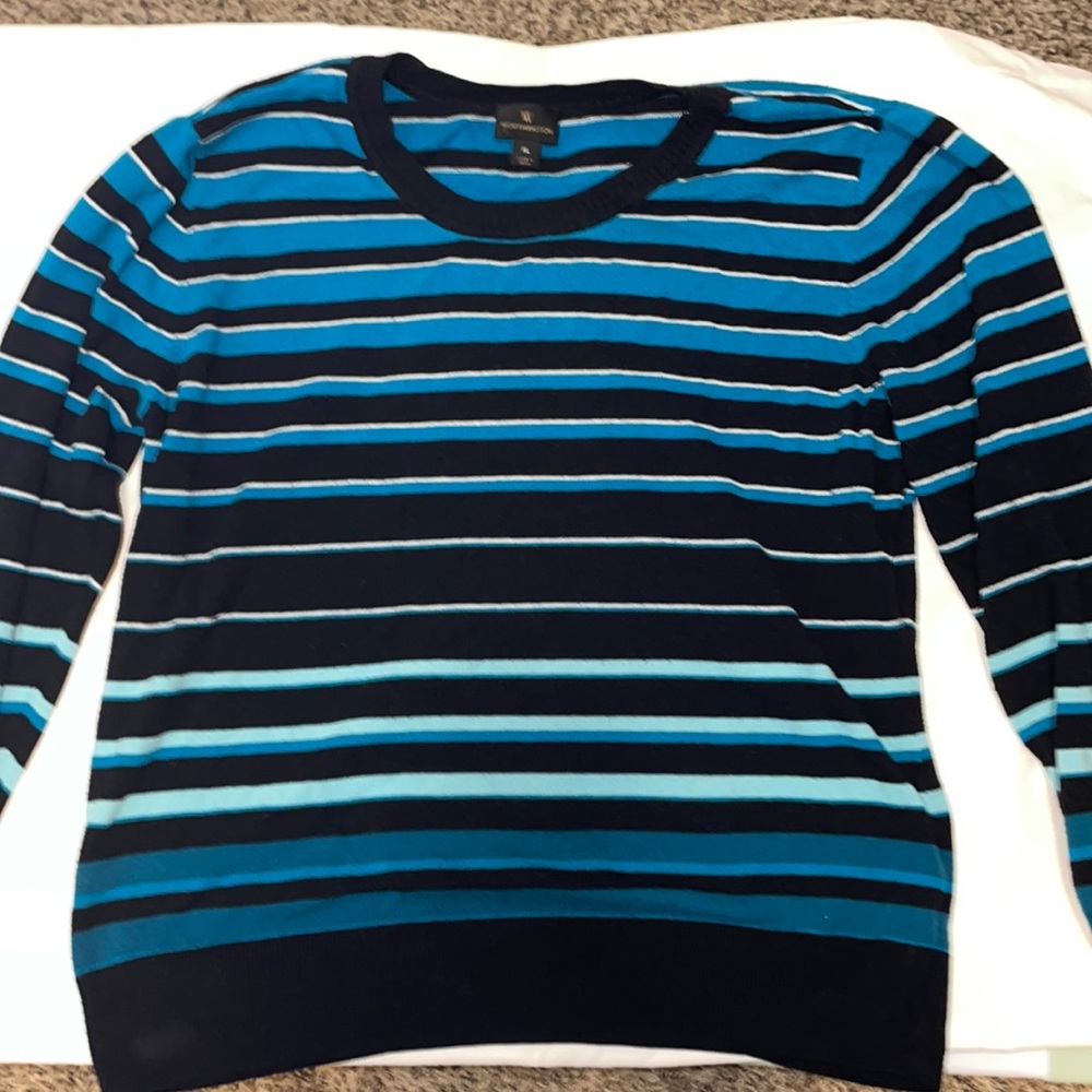 Worthington striped sweater